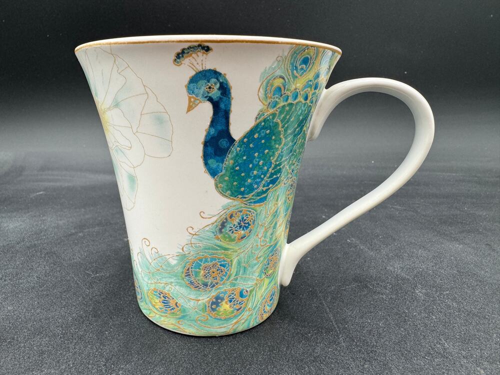222 Fifth Peacock Mug in Lakshmi Pattern